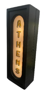 Athens Lighted Sign