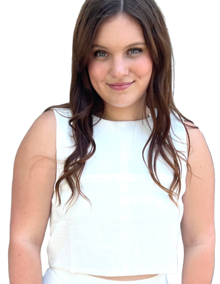 White Harlow Top
