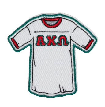 Sorority Jersey Shaped Decal