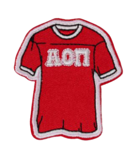 Sorority Jersey Shaped Decal