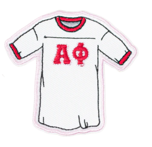 Sorority Jersey Shaped Decal