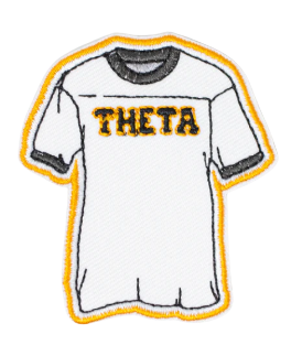 Sorority Jersey Shaped Decal