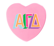 Load image into Gallery viewer, Sorority Heart Button
