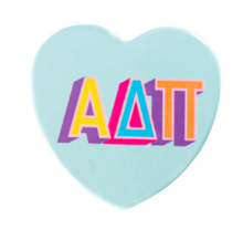 Load image into Gallery viewer, Sorority Heart Button
