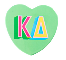 Load image into Gallery viewer, Sorority Heart Button
