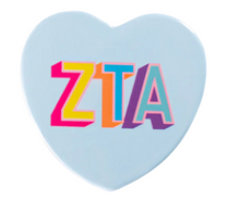 Load image into Gallery viewer, Sorority Heart Button
