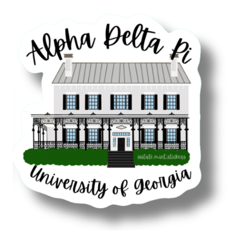 Sorority House Sticker
