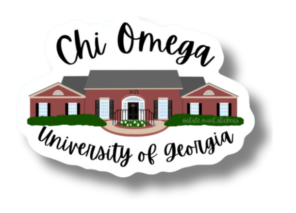 Sorority House Sticker