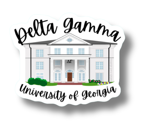 Sorority House Sticker