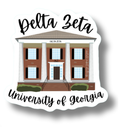 Sorority House Sticker