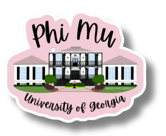 Sorority House Sticker