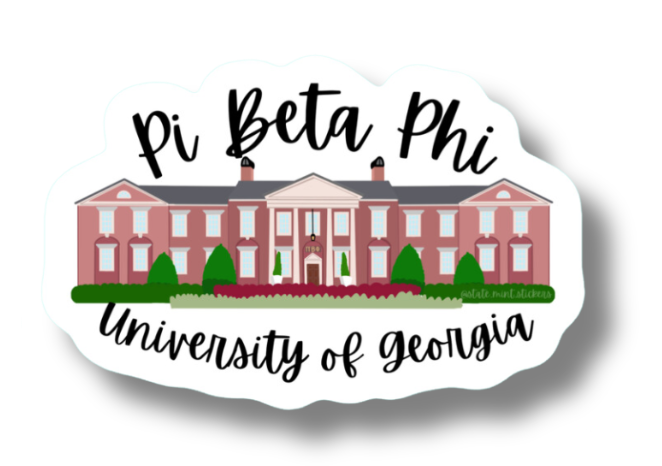 Sorority House Sticker