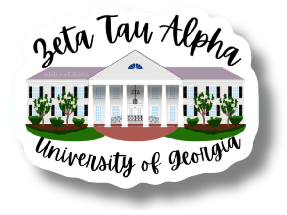 Sorority House Sticker
