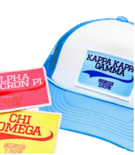 Sorority Peel & Stick Trucker Patch