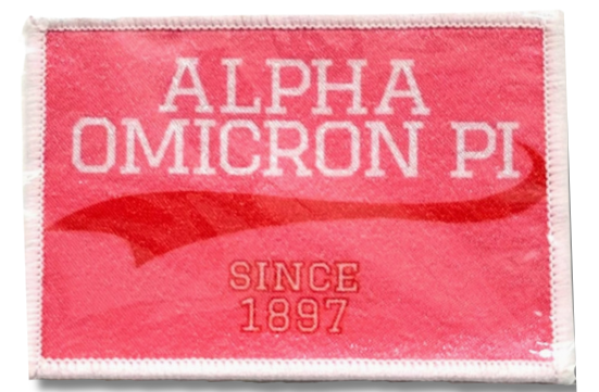 Sorority Peel & Stick Trucker Patch