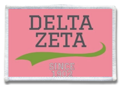 Sorority Peel & Stick Trucker Patch