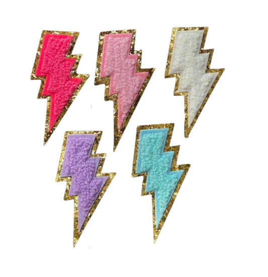 Small Lightning Bolt Patch