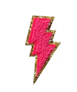 Small Lightning Bolt Patch