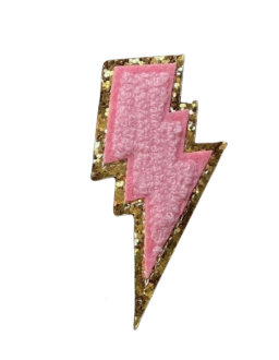 Small Lightning Bolt Patch