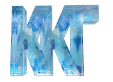 Load image into Gallery viewer, Sorority Watercolor Acrylic Shelf Letters
