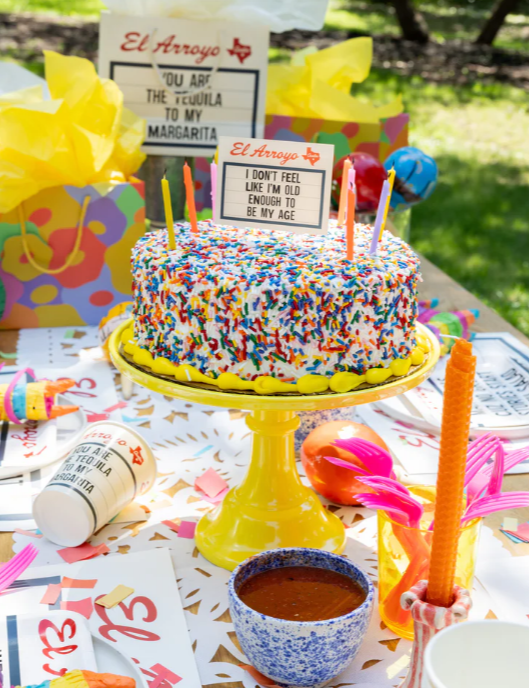 El Arroyo Cake Topper