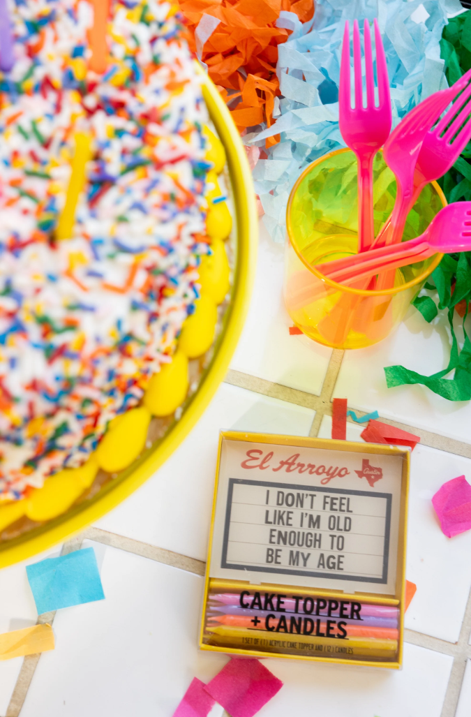 El Arroyo Cake Topper