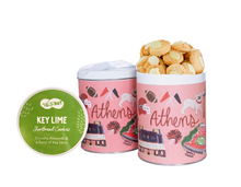 Load image into Gallery viewer, Athens Georgia Tin of Key Lime Shortbread Cookies
