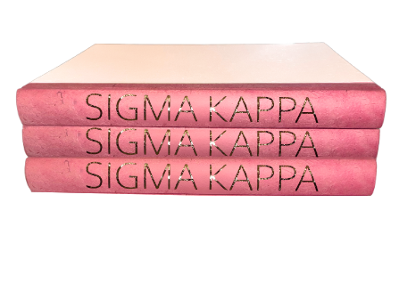 Sorority Pastel Blank Book