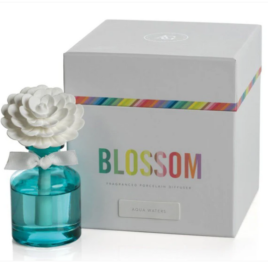 Zodax Blossom Aqua Water Porcelain Diffuser