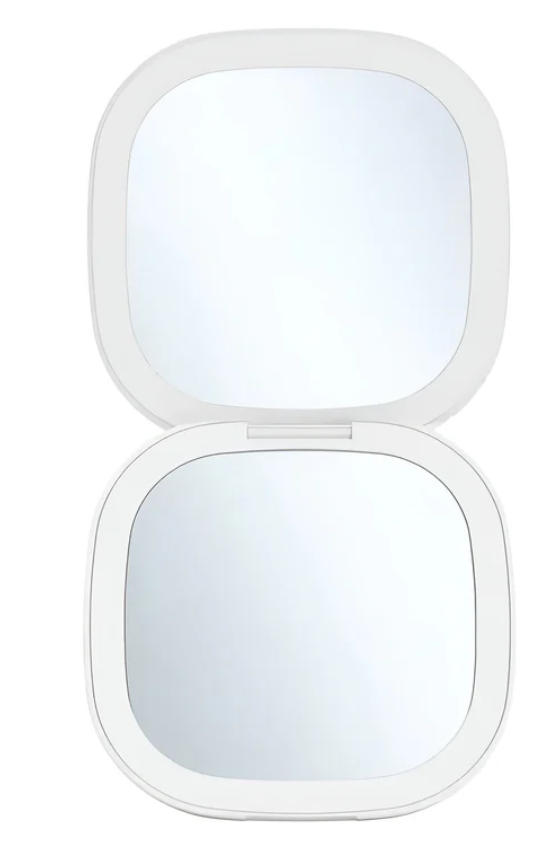 Brown Bow LED Mirror Compact