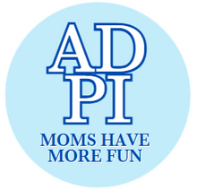 Load image into Gallery viewer, Sorority Moms Have More Fun Button
