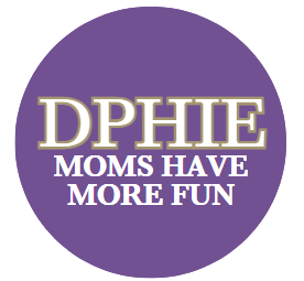 Sorority Moms Have More Fun Button
