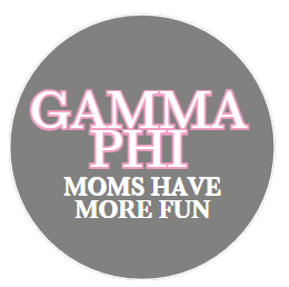 Sorority Moms Have More Fun Button