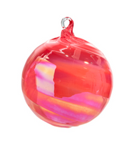 Load image into Gallery viewer, Pink Blown Glass Ornament
