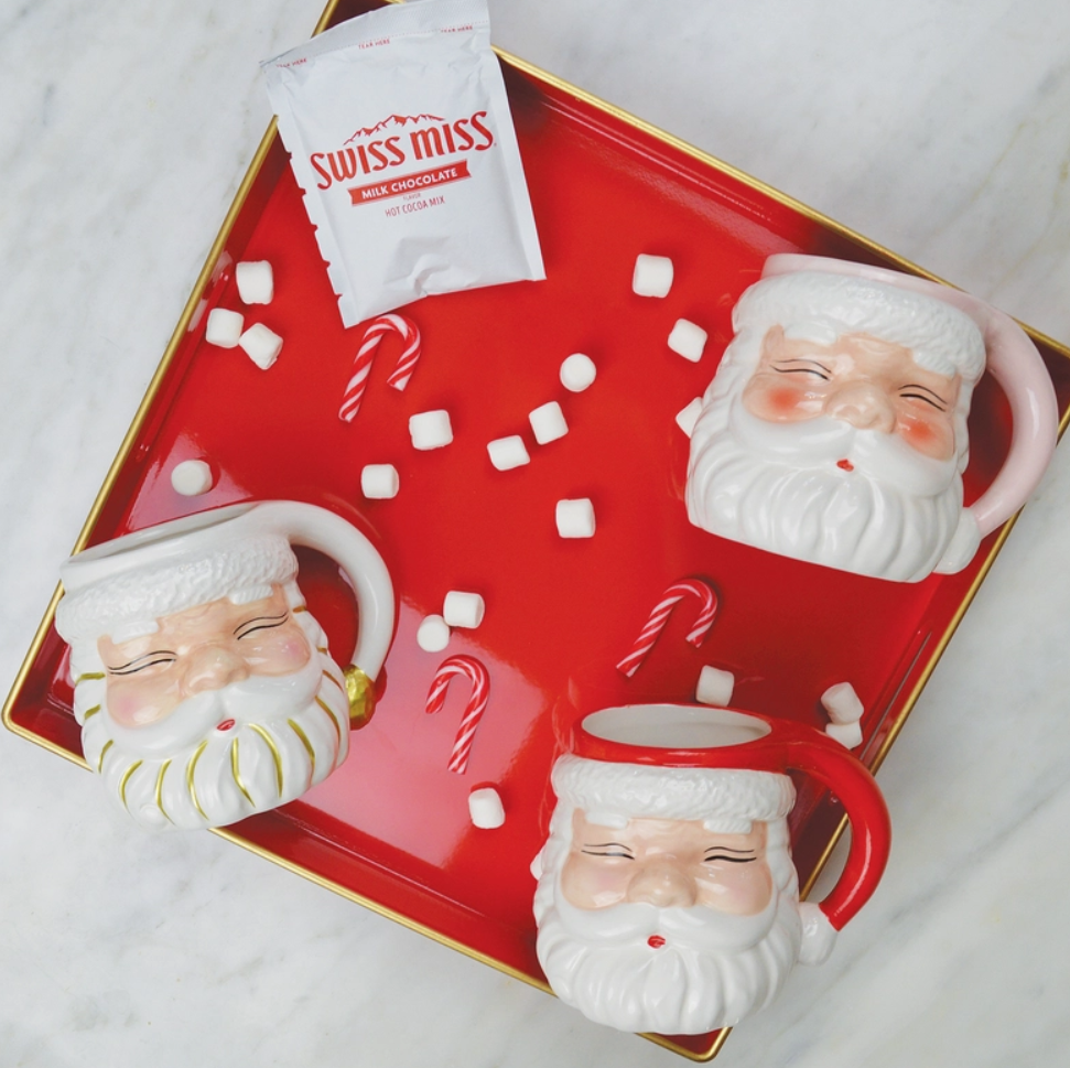Red Santa Mug