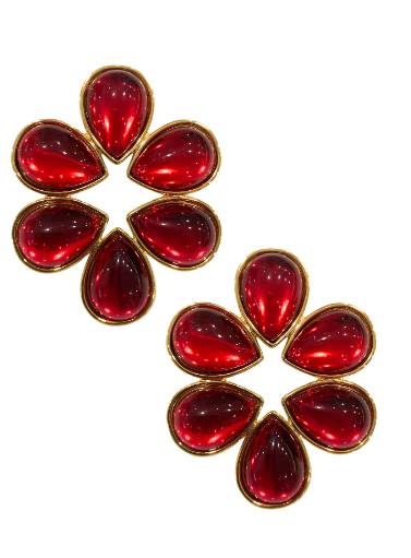 Elise Earring Red