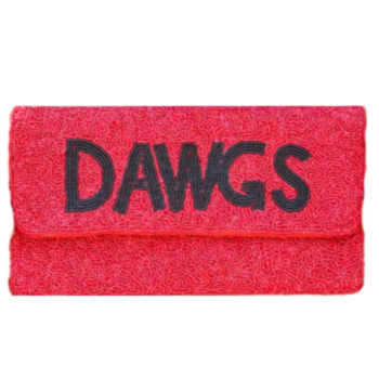 The DAWGS Beaded Clutch