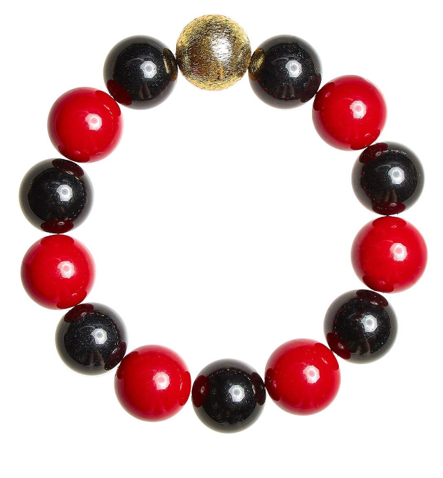 Red and Black Bracelet