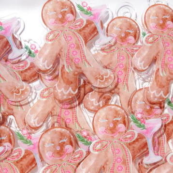 Acrylic Gingerbread Ornament