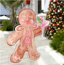 Load image into Gallery viewer, Acrylic Gingerbread Ornament
