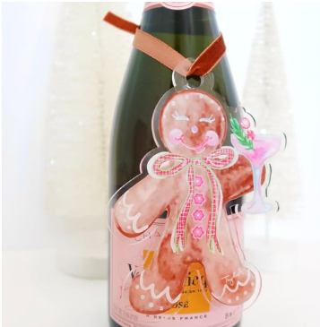 Acrylic Gingerbread Ornament
