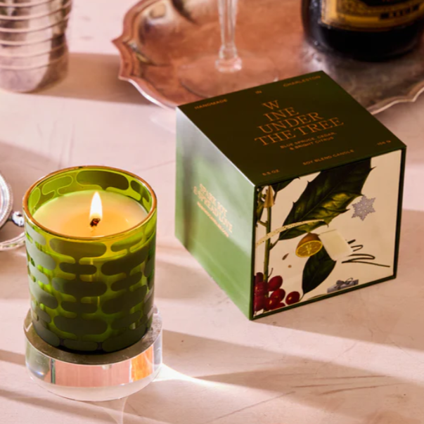 Wine Under the Tree Boxed Candle