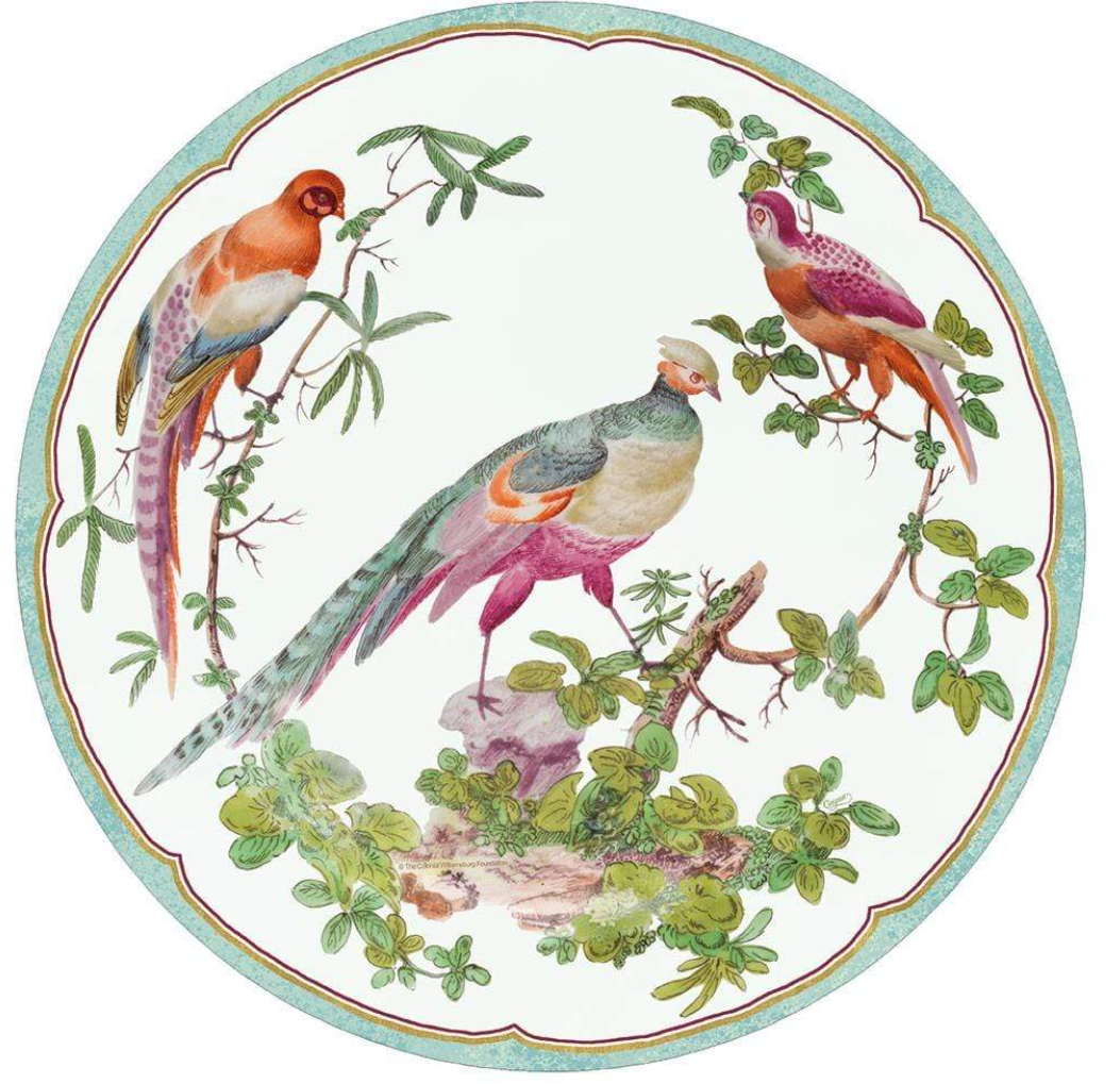 Chelsea Birds Die-Cut Placemat