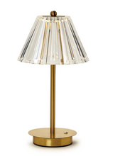 Load image into Gallery viewer, Cordless LED Table Lamp with Acrylic Shade
