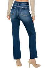 Load image into Gallery viewer, Risen High Rise Button Fly Ankle Flare Jeans
