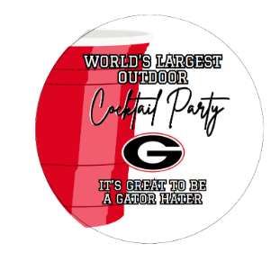 UGA Game Day Buttons
