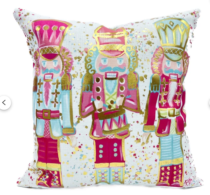 Nutcracker Trio Pillow