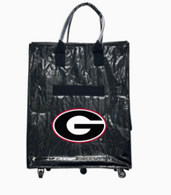 Load image into Gallery viewer, UGA Black Rolling Bag
