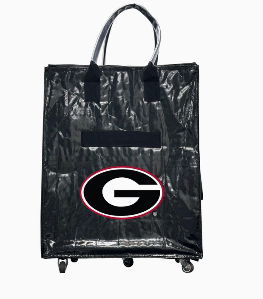 UGA Black Rolling Bag