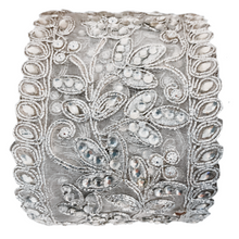 Load image into Gallery viewer, Viana Silver Jeweled Ribbon
